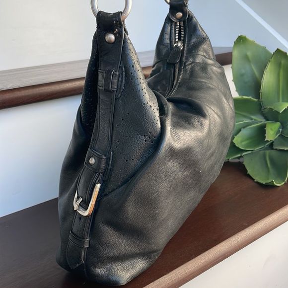 Genuine leather shoulder bag handbag purse like new - Picture 5 of 11